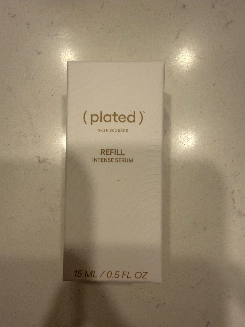 (plated) Refill Intense Serum NIB